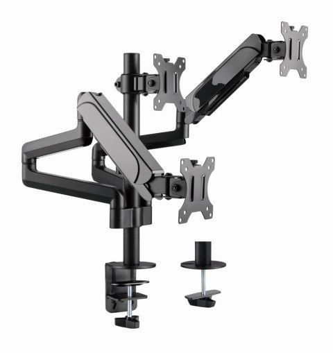 GEMBIRD GEMBIRD BIURKOWE REGULOWANE RAMIĘ/UCHWYT NA 3 MONITORY 17-27, VESA 100X100MM, DO 7 KG