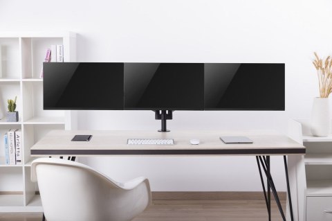 GEMBIRD GEMBIRD BIURKOWE REGULOWANE RAMIĘ/UCHWYT NA 3 MONITORY 17-27, VESA 100X100MM, DO 7 KG