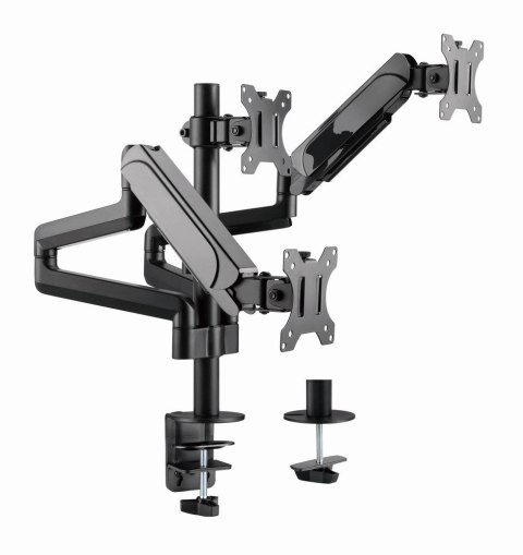 GEMBIRD GEMBIRD BIURKOWE REGULOWANE RAMIĘ/UCHWYT NA 3 MONITORY 17-27, VESA 100X100MM, DO 7 KG
