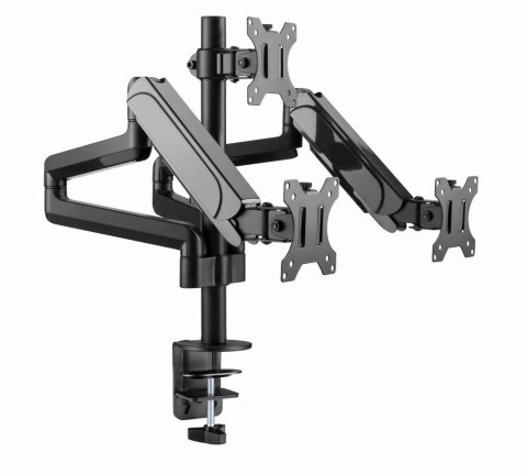 GEMBIRD GEMBIRD BIURKOWE REGULOWANE RAMIĘ/UCHWYT NA 3 MONITORY 17-27, VESA 100X100MM, DO 7 KG
