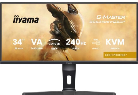 IIYAMA MONITOR IIYAMA LED 34" GCB3486WQSCP-B1 240Hz