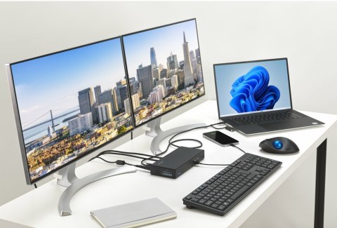 Kensington Kensington SD4781P EQ Stacja dokująca USB-C i USB-A Dual 4K