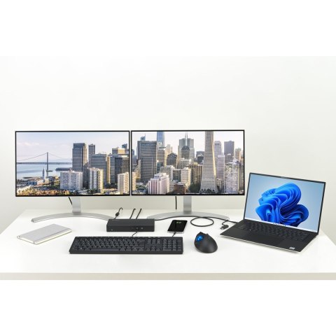 Kensington Kensington SD4781P EQ Stacja dokująca USB-C i USB-A Dual 4K