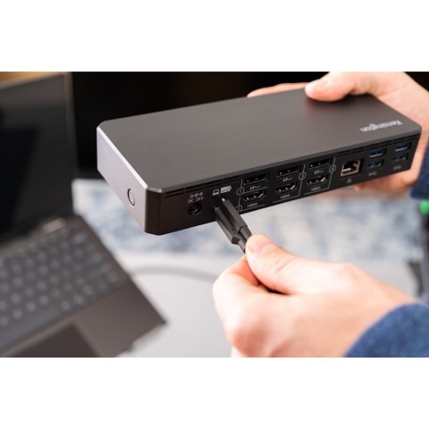 Kensington Kensington SD4781P EQ Stacja dokująca USB-C i USB-A Dual 4K