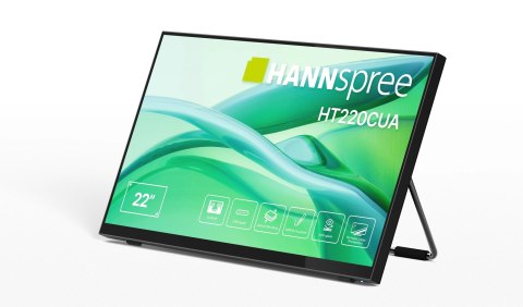 No name Monitor Hannspree 54,6 cm (21,5") HT220CUA 16:9 M-TOUCH HDMI+DP