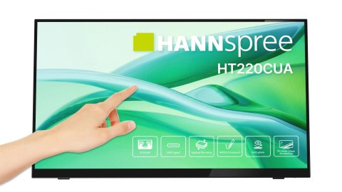No name Monitor Hannspree 54,6 cm (21,5") HT220CUA 16:9 M-TOUCH HDMI+DP