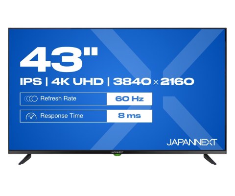 No name Monitor JAPANNEXT 109,2cm JN-IPS430UHD60F 16:9 3x HDMI UHD
