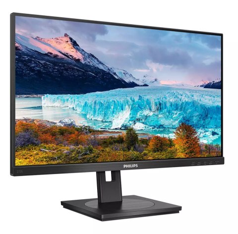 Philips Philips 272S1M/00 monitor komputerowy 68,6 cm (27") 1920 x 1080 px Full HD LCD Czarny
