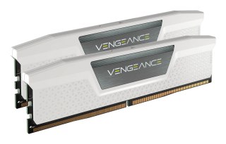Corsair Pamięć RAM DDR5 64GB PC 6000 CL30 CORSAIR ZESTAW (2x32GB) VENGEANCE biały detaliczny