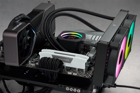 Corsair Pamięć RAM DDR5 64GB PC 6000 CL30 CORSAIR ZESTAW (2x32GB) VENGEANCE biały detaliczny