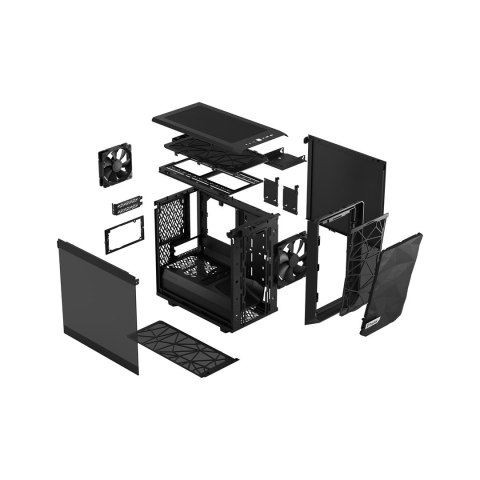 FRACTAL DESIGN Fractal Design Meshify 2 Nano Czarny