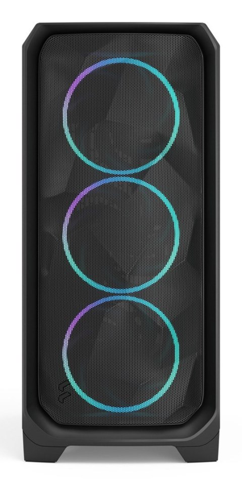 FRACTAL DESIGN Fractal Meshify 3 Black RGB TG Midi Tower Gaming Gehäuse schwarz
