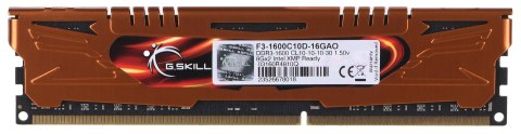 G.SKILL G.SKILL ARES DDR3 2X8GB 1600MHZ CL10 XMP LOW PROFILE F3-1600C10D-16GAO