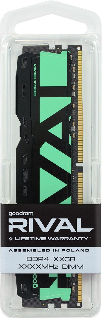 GoodRam DDR4 8GB 3200MHz UDIMM goodram RIVAL Radiant Green