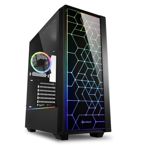 Sharkoon Obudowa Midi Sharkoon RGB LIT 100