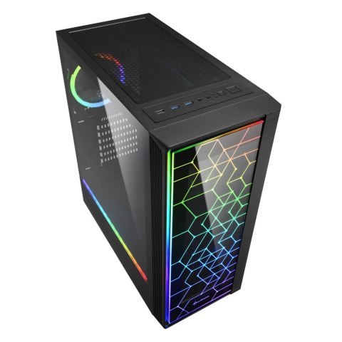 Sharkoon Obudowa Midi Sharkoon RGB LIT 100