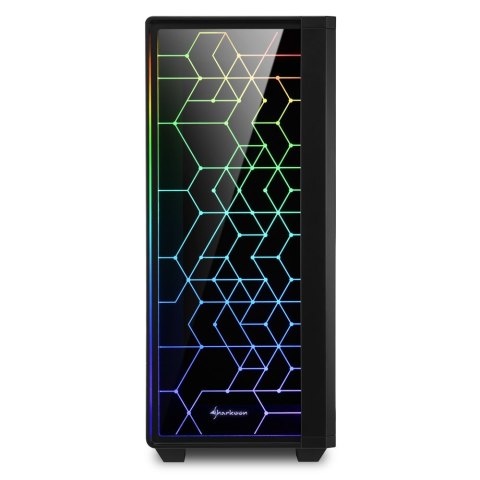 Sharkoon Obudowa Midi Sharkoon RGB LIT 100