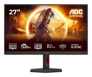 AOC Monitor AOC 68,6cm (27") Q27G4SRU 16:09 2xHDMI+DP+USB/czerwony