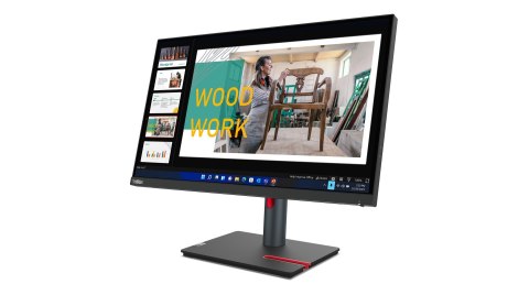Lenovo Lenovo ThinkVision P24q-30 LED display 60,5 cm (23.8") 2560 x 1440 px Quad HD Czarny