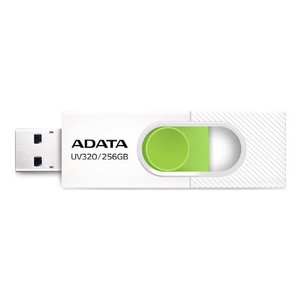 ADATA ADATA UV320 pamięć USB 256 GB USB Typu-A 3.2 Gen 1 (3.1 Gen 1) Zielony, Biały