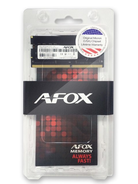 AFOX AFOX SO-DIMM DDR4 8GB 2133MHZ MICRON CHIP AFSD48VH1P