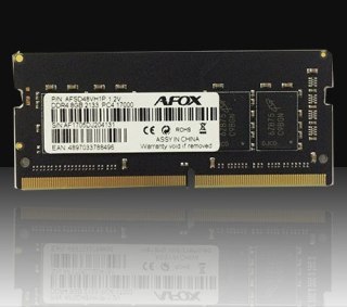 AFOX AFOX SO-DIMM DDR4 8GB 2133MHZ MICRON CHIP AFSD48VH1P