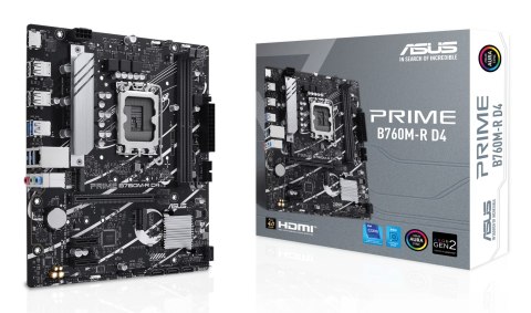ASUS ASUS PRIME B760M-R D4 Intel B760 LGA 1700 micro ATX