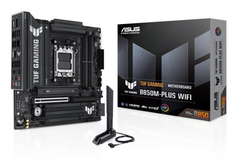 ASUS ASUS TUF GAMING B850M-PLUS WIFI AMD B850 Gniazdo AM5 micro ATX