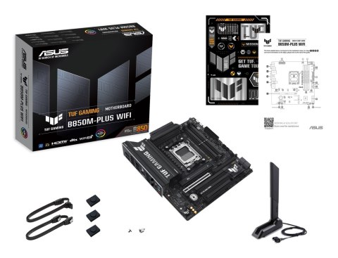 ASUS ASUS TUF GAMING B850M-PLUS WIFI AMD B850 Gniazdo AM5 micro ATX