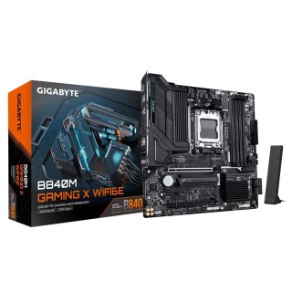 Gigabyte GIGABYTE B840M GAMING X WIFI6E AMD B840 Gniazdo AM5 micro ATX