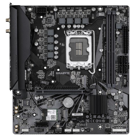 Gigabyte Płyta główna Gigabyte H610M D3H WIFI DDR4 | Rodzina procesorów Intel | Gniazdo procesora LGA1700 | Obsługiwane interfejsy dysków
