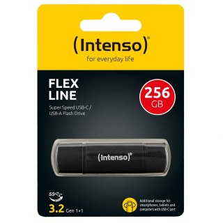 INTENSO Intenso 3544492 pamięć USB 256 GB USB Type-A / USB Type-C 3.2 Gen 1 (3.1 Gen 1) Czarny