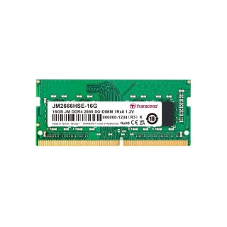 Transcend Komputer SO DDR4 16 GB 2666 CL19 Transcend JetRam, JM2666HSB-16G