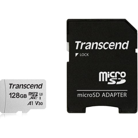 Transcend SD microSD Card 128GB Transcend SDXC USD300S-A w/Adapter