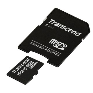 Transcend SD microSD Card 16GB Transcend SDHC Class10 w/adapter