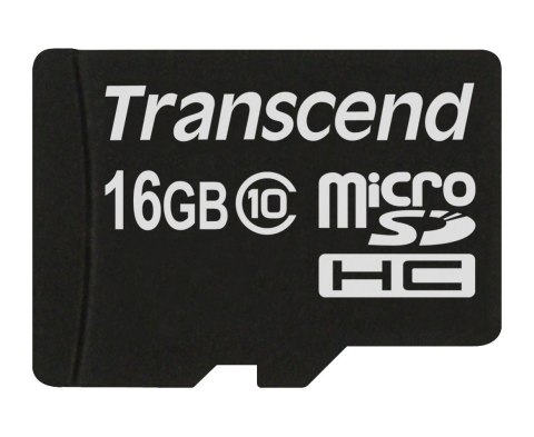 Transcend SD microSD Card 16GB Transcend SDHC Class10 w/adapter