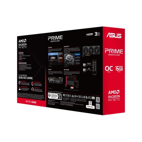 ASUS Karta graf. ASUS PRIME RX9070 O16G EVO