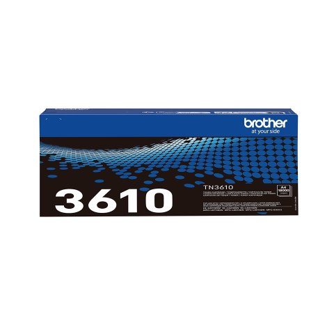 Brother Brother TN-3610 kaseta z tonerem 1 szt. Oryginalny Czarny