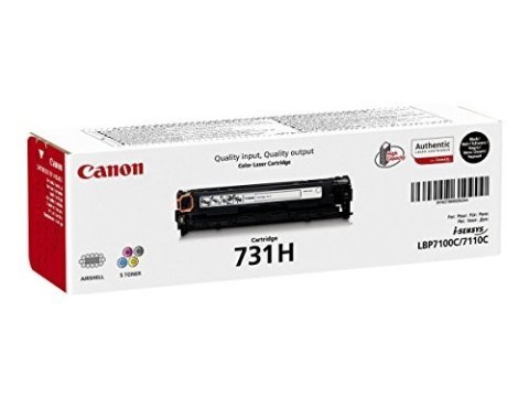 Canon Canon 731H kaseta z tonerem 1 szt. Oryginalny Czarny