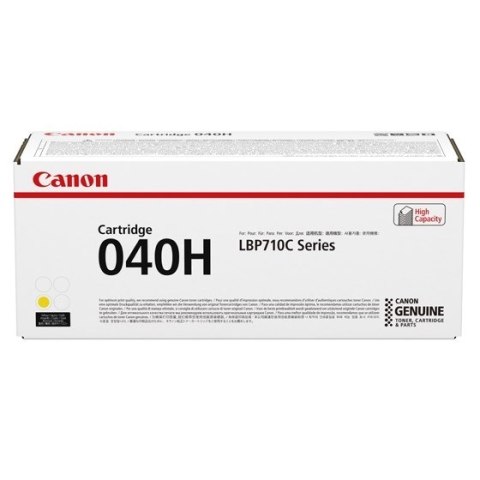 Canon Toner Canon 040 H - High Capacity - yellow - original