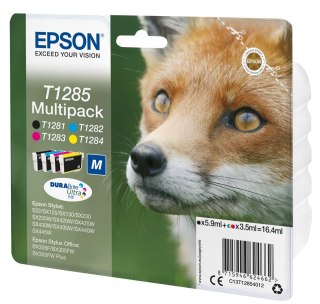 Epson Epson Fox Multipack 4-kolorowy T1285 DURABrite Ultra Ink