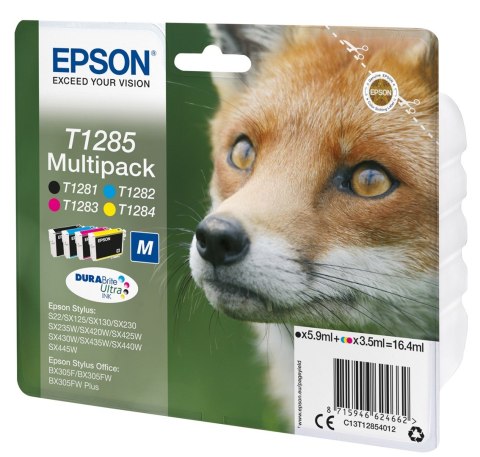 Epson Epson Fox Multipack 4-kolorowy T1285 DURABrite Ultra Ink