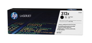 Hewlett-Packard HP Wkład LaserJet 312X o dużej wydajności z czarnym tonerem