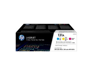 Hewlett-Packard TONER CARTRIDGE 131A C/Y/M/TRIPLE PACK