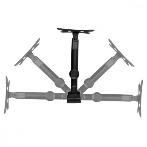Maclean Uchwyt do telewizora lub monitora 23-42" 30 kg uniwersalny MC-503A B czarny max vesa 200x200