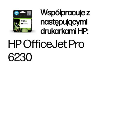 Hewlett-Packard HP 934XL oryginalny wkład atramentowy czarny XL