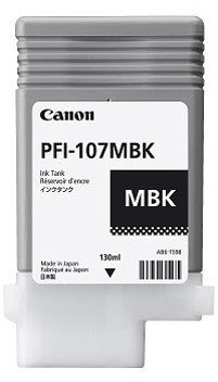 Canon Canon PFI-107MBK Oryginalny Czarny matowy 1 szt.