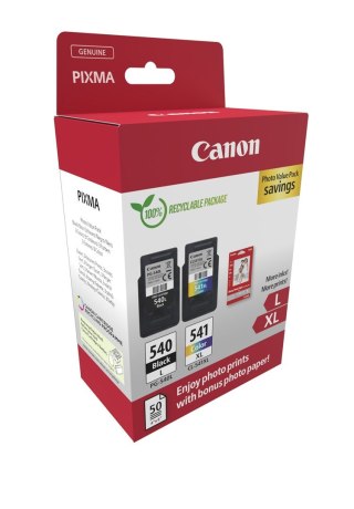 Canon Pakiet promocyjny zdjęć Canon 5224B012 - Cyjan - Purpurowy - Żółty - 11 ml - 15 ml - 2 szt.