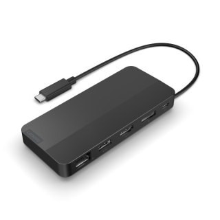Lenovo Stacja dokująca Lenovo 40B90000WW Przewodowa USB 3.2 Gen 1 (3.1 Gen 1) Type-C Czarny