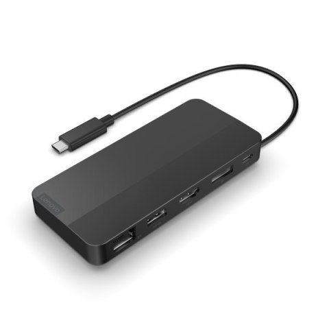 Lenovo Stacja dokująca Lenovo 40B90000WW Przewodowa USB 3.2 Gen 1 (3.1 Gen 1) Type-C Czarny